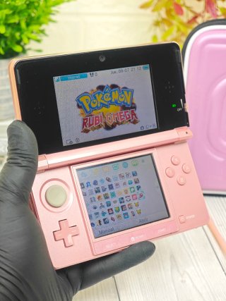 Consola Nintendo 3DS Rosa Completa