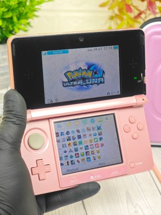 Consola Nintendo 3DS Rosa Completa