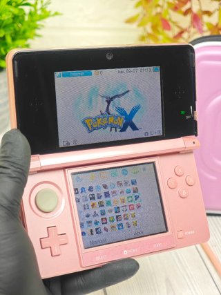 Consola Nintendo 3DS Rosa Completa