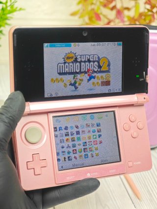 Consola Nintendo 3DS Rosa Completa