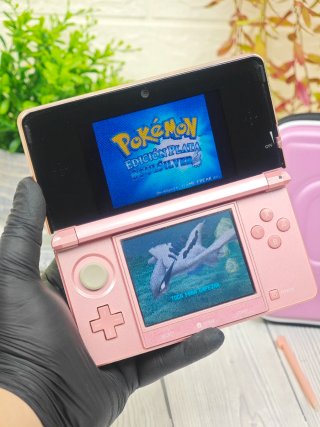 Consola Nintendo 3DS Rosa Completa