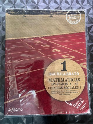 Matemáticas aplicadas a las Ciencias Sociales I