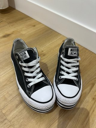 Zapatillas Converse Plataforma Negras