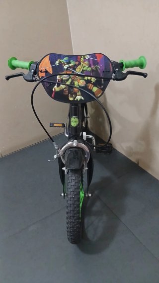 Bicicleta infantil 14 con ruedines