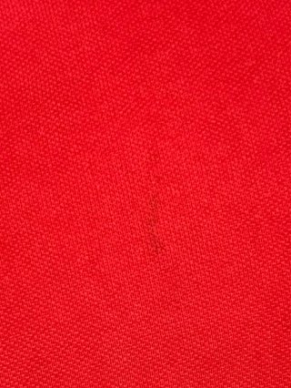 Polo Burberry Vintage Estilo España Rojo