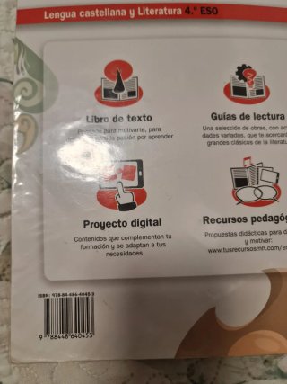 Lengua castellana y Literatura 4o ESO