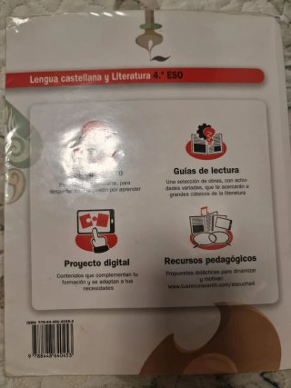 Lengua castellana y Literatura 4o ESO