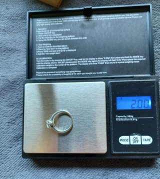 Anillo Plata Ley 925 Compromiso /Solitario Corona