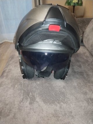 Casco moto modular ls2 strobe