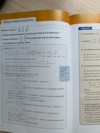 Matemáticas II, 2 Bachillerato serie Resuelve