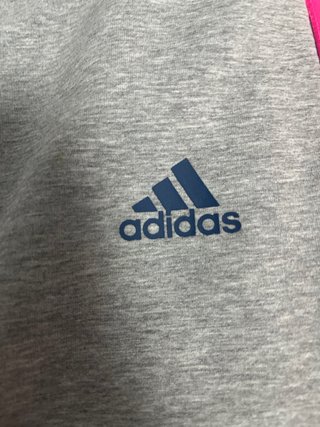 Conjunto Adidas Mujer Gris y Rosa Vintage