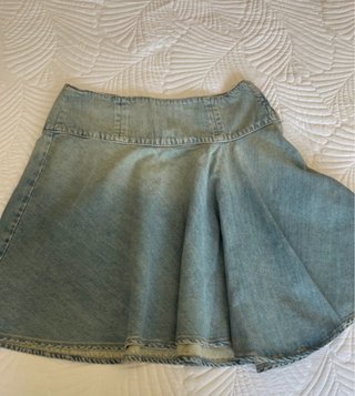 Falda vaquera azul