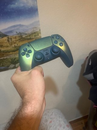 Mando PS5 Verde Metalizado