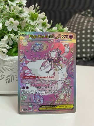 Carta Pokémon Mega Diancie EX 282/217