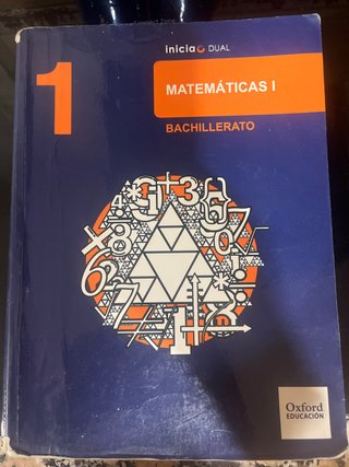 Matemáticas I, 1 Bachillerato