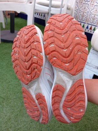 Zapatillas Puma Beige y Naranja