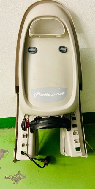 Asiento bici infantil Polisport trasero
