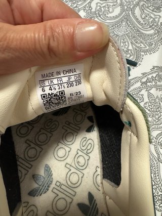 Adidas Samba Piel Verde 37 1/3
