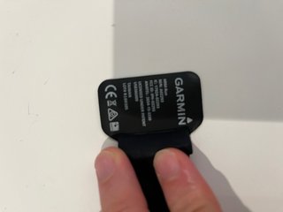 Pulsómetro Garmin Negro