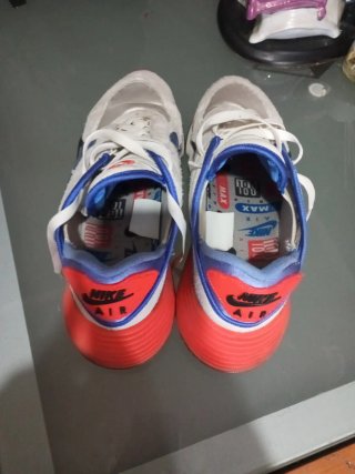 Zapatillas Nike Air Blancas y Azules