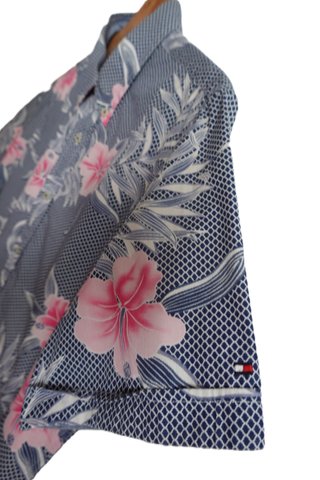 Camisa Hawaiana Tommy Hilfiger Floral Hombre
