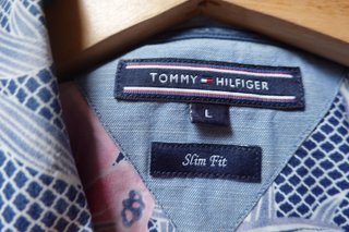 Camisa Hawaiana Tommy Hilfiger Floral Hombre