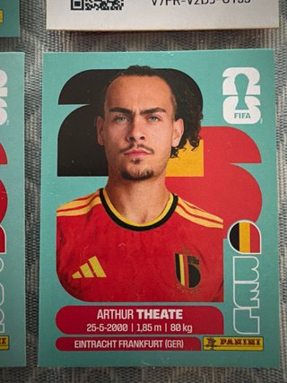 Cromos Mundial Fútbol 2026 Panini