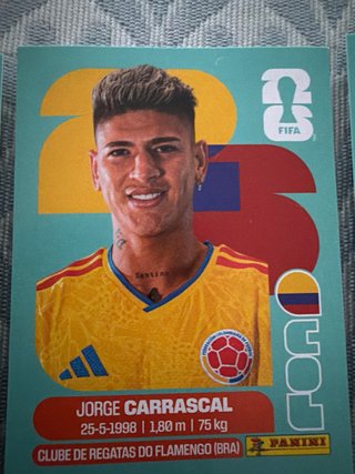 Cromos Mundial Fútbol 2026 Panini