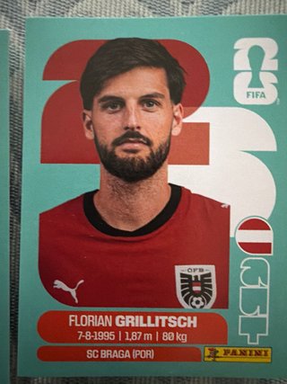 Cromos Mundial Fútbol 2026 Panini