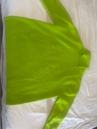 Jersey oversize lima Zara talla única