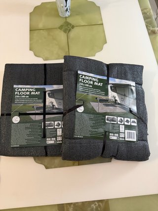 Pack 2 alfombras camping 250x300cm