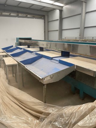 Máquina calibradora industrial