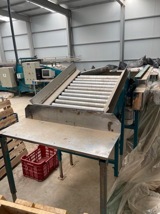 Máquina calibradora industrial