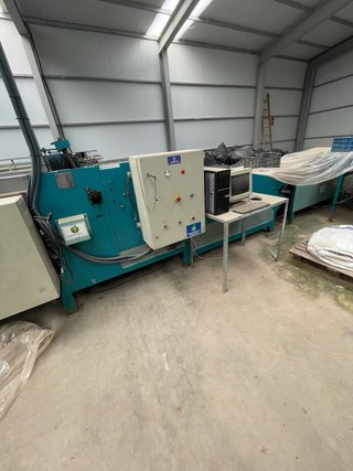 Máquina calibradora industrial