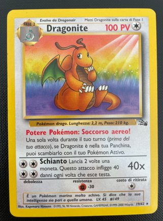 Lotto Carte Pokémon Dratini Dragonair Dragonite