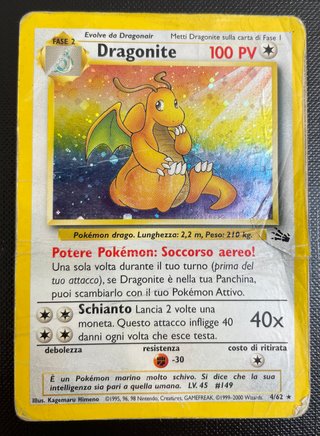 Lotto Carte Pokémon Dratini Dragonair Dragonite