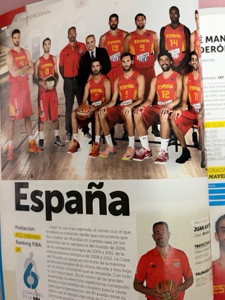 REVISTA COPA DEL MUNDO FIBA 2014