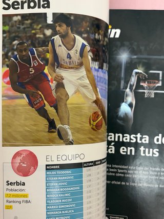 REVISTA COPA DEL MUNDO FIBA 2014