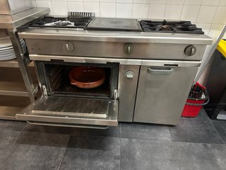 Cocina Industrial Gas con Horno