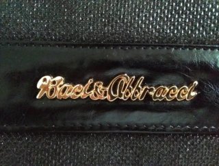 Borsetta/Pochette Baci & Abbracci Nera