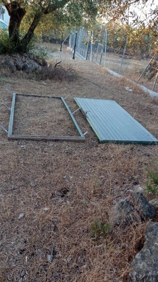 Puerta reforzada hierro 1.10x2.20