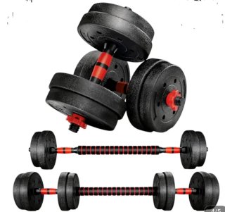 Mancuernas Ajustables 2 en 1 - 15 KGS