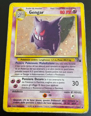 Lotto Carte Pokémon Gastly Haunter Gengar