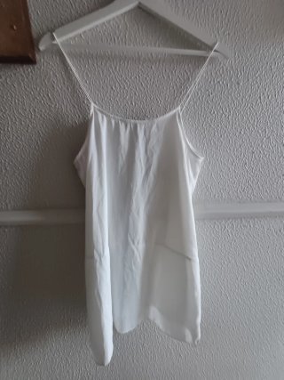 Top Zara tirantes pedrería Talla M