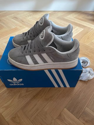 Adidas Campus Gris Talla 37 1/3