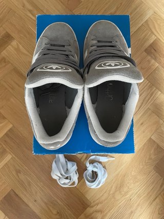 Adidas Campus Gris Talla 37 1/3