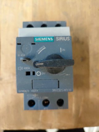 Guardamotor Siemens Sirius 3RV1021-4BA10