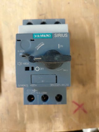 Guardamotor Siemens Sirius 3RV1021-4BA10