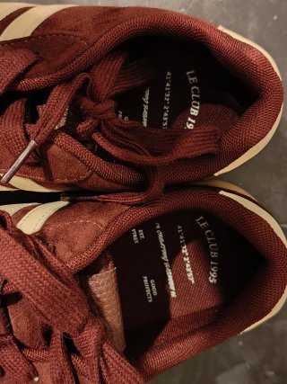 Zapatillas Lefties burdeos