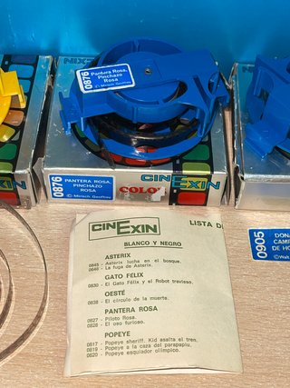 Cinexin Proyector Cine 8 m/m Ref 0800 +4 Peliculas